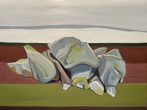 Lying behind piles of rocks near Cairnsmore of Fleet summit the only sound is of skylarks and I don�t want to leave